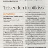 Hämeenlinnan Sanomat 15.8.2017